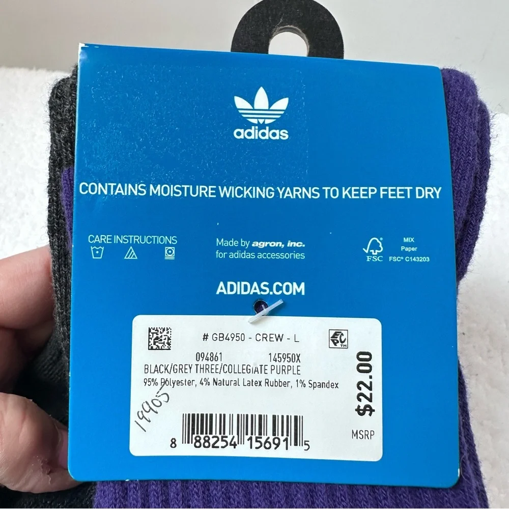 Men’s Adidas Socks